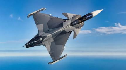 Показаны кадры крушения истребителя JAS 39 Gripen ВВС Венгрии