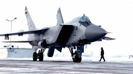 Российский истребитель-перехватчик МиГ-31 разбился в Приморье при выполнении тренировочного полёта