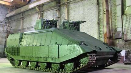 На Украине начинаются испытания экспериментального танка «Азовец»