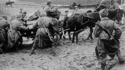 От армейского склада к батарее: последний участок подвоза в 1944–1945 годах