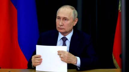 Владимир Путин: Запад поставил во главе Украины этнического еврея, прикрывающего нацизм