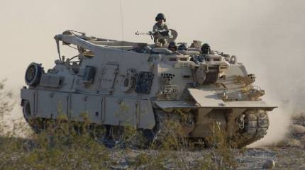 ВСУ начали терять на Запорожском направлении технику, предназначенную для обслуживания американских танков Abrams