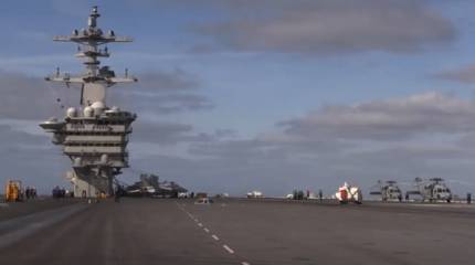 В Иране утверждают, что «отогнали» авианосец Abraham Lincoln крылатыми ракетами