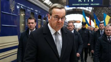 Министр обороны ФРГ внезапно приехал в Киев для запуска новых проектов в обороне