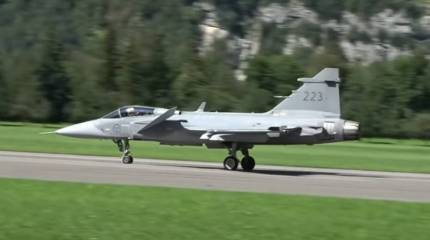 Швеция потратит 337 млн долларов на модернизацию истребителей Gripen, которые собирались вывести из эксплуатации