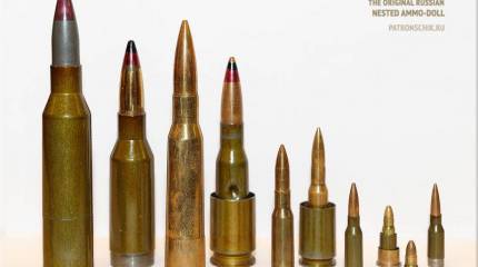 Русская народная "патронная матрёшка" Дворянинова