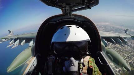 Al-Masdar News показали удар ВКС РФ по боевикам в сирийском городе Ракая