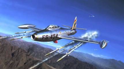 Рипаблик Р-84 "Тандерджет"/"Тандерстрик"/"Тандерфлэш". Часть I. "Реактивный гром" над Кореей