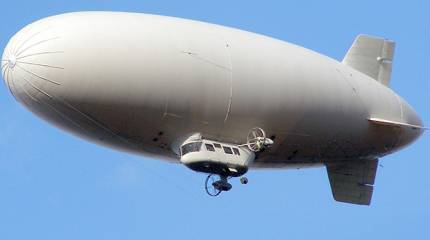 Дирижабль. Реальность мечты и нелепость реальности...