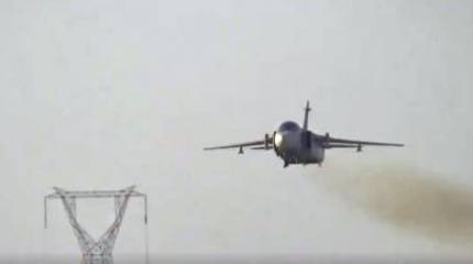 Сирия: Су-24М2 крадется на предельно малой высоте