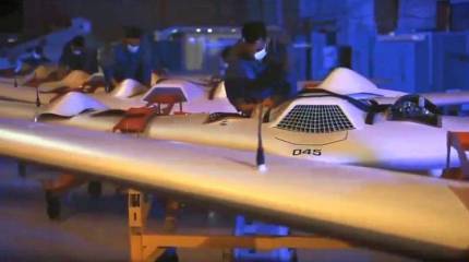 Показаны кадры производства и применения иранских разведывательно-ударных БПЛА Shahed-171