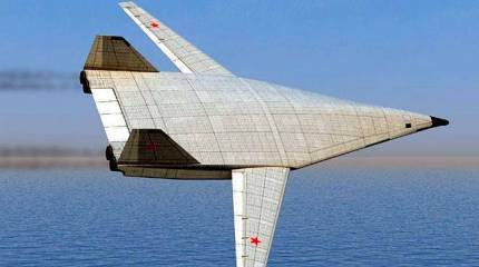 Проект стратегического бомбардировщика Т-4МС. Инфографика