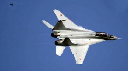 The Aviationist: МиГ-35 потерял кусок обшивки в ходе полета на МАКС-2019