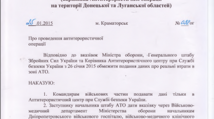 "КиберБеркут" публикует данные о реальных потерях украинских силовиков в Донбассе