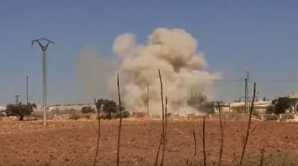 Ударами с воздуха ВВС Сирии сорвали наступление боевиков в провинции Идлиб