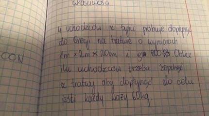 В польских школах приступили к решению задач о том, скольких беженцев необходимо столкнуть с плота, чтобы оставшиеся добрались до ЕС