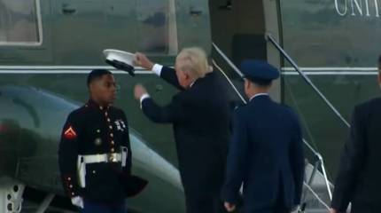 Американского президента пересадят на новый вертолет