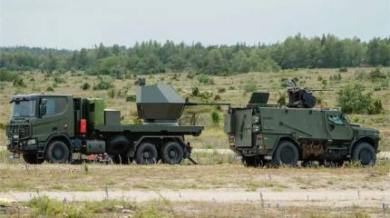 Шведская армия испытывает мобильные средства борьбы с беспилотниками, вооруженные 30-мм и 40-мм пушками