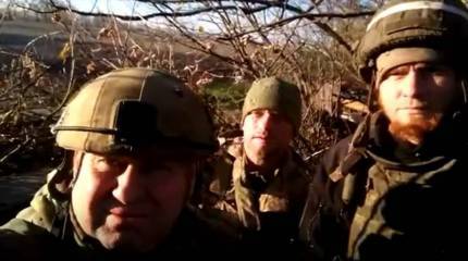 Морпехи 155-й бригады ТОФ и добровольческого батальона «Тигр» вышли на связь из района Павловки и записали видео