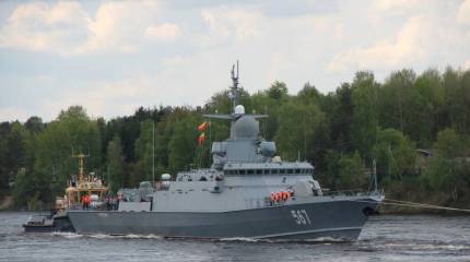 МРК «Ураган» вышел на заводские испытания