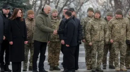 Шмыгаль: ВСУ провели первое в мире наступление с помощью одних роботов