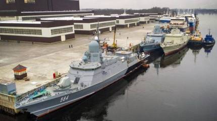 Первый МРК проекта 22800 с морским ЗРК "Панцирь-М" готов к выходу на испытания