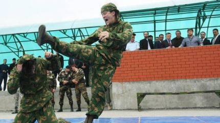 Чеченские спецназовцы победили на чемпионате мира в Иордании