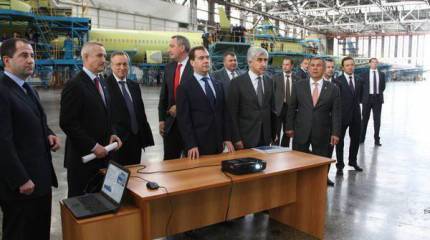 Принято решение о строительстве в Казани завода по производству Ан-70