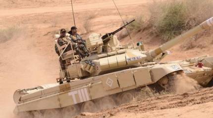 Не слонами едиными... На башни индийских Т-90 поставили комфортабельные кресла