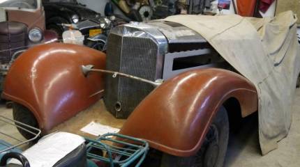 Московская резиденция автомобилей Геринга и Бормана. Mercedes Евы Браун. Окончание