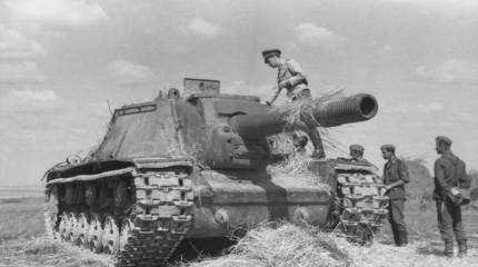 СУ-152 и их появление в сражении под Курском