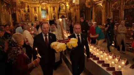 Акция «Свеча памяти» проходит по стране и за её пределами