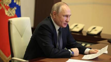 Президент России призвал жестко и эффективно бороться с «недобитым подпольем» на освобожденных территориях