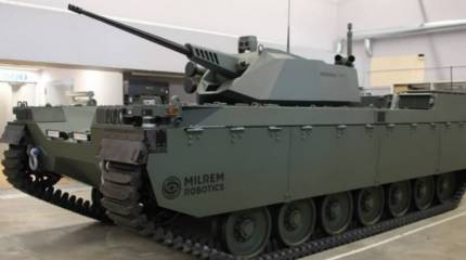 Беспилотная боевая машина по-эстонски: Milrem Robotics представила новое фото