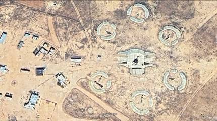 Зенитные ракетные комплексы С-75 и их иностранные клоны на спутниковых снимках