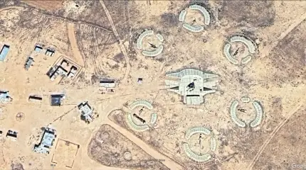 Зенитные ракетные комплексы С-75 и их иностранные клоны на спутниковых снимках