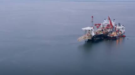На дно Балтийского моря уложена последняя труба «Северного потока – 2»