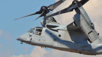 Американские конвертопланы Osprey добрались до Токио