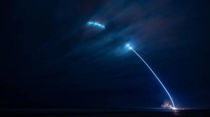 СМИ: над Украиной пролетела ступень американской многоразовой ракеты New Glenn