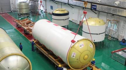 В Китае сообщили о создании одного из элементов топливного бака сниженной массы для новой ракеты-носителя