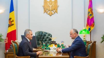 Шойгу прибыл в Кишинёв на празднование юбилея освобождения Молдавии