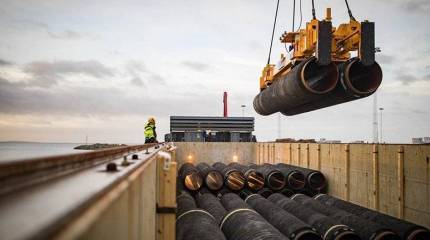 Россия начинает глубоководную укладку газопровода "Северный поток-2"