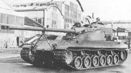 Batignolles-Chatillon Char 25T: танк с качающейся башней