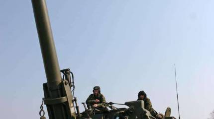 Артиллеристы ЗВО провели боевые стрельбы из «Тюльпанов»