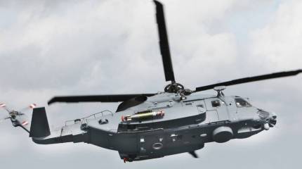 В Ионическом море потерпел крушение палубный вертолет ВМС Канады