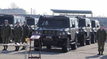 Псковское соединение ВДВ получило 16 бронеавтомобилей «Рысь»
