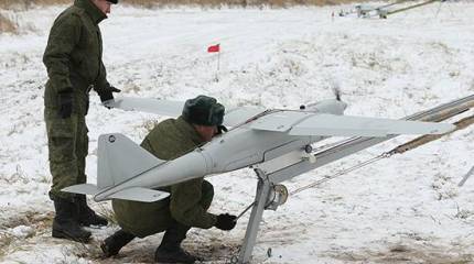 БПЛА "Орлан-10" на Тоцком полигоне используют для корректировки контрбатарейного огня