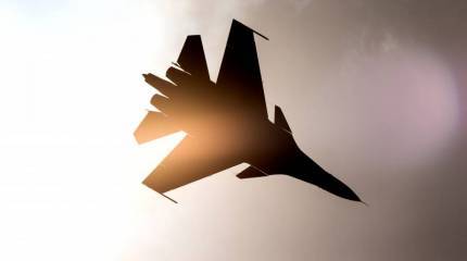 20 секунд на одном месте: впечатляющее видео маневров Су-30СМ