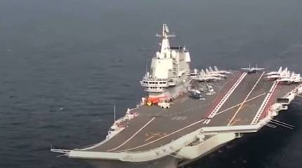 АУГ во главе с авианосцем «Шаньдун» вышла на учения: ВМС Китая до 7 января закроют часть акватории Южно-Китайского моря