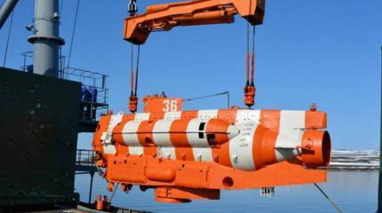 Прошедший ремонт глубоководный спасательный аппарат АС-36 начал прохождение испытаний в Кольском заливе